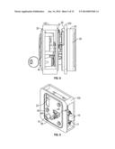 INTEGRATED HANDLE AND LATCH ASSEMBLY FOR RV SCREEN AND ENTRY DOORS diagram and image