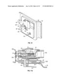 INTEGRATED HANDLE AND LATCH ASSEMBLY FOR RV SCREEN AND ENTRY DOORS diagram and image