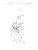 Single Handle Post Hole Digger diagram and image