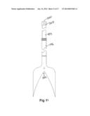 Single Handle Post Hole Digger diagram and image