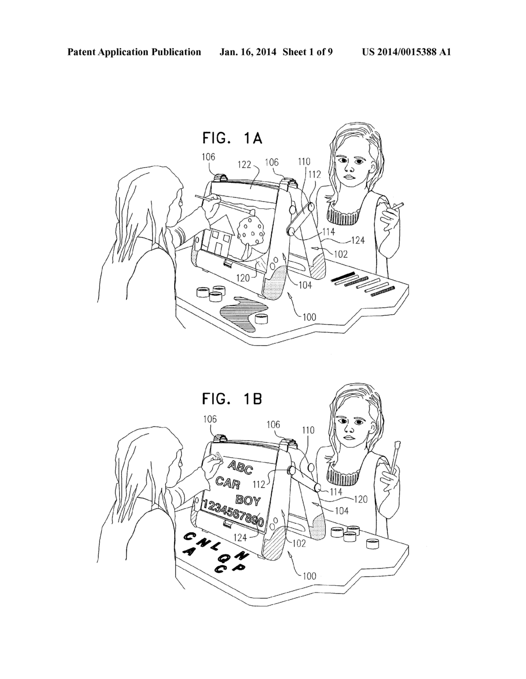 FLIPPABLE DOUBLE SIDED DESKTOP EASELS AND METHOD OF MANUFACTURE THEREOF - diagram, schematic, and image 02