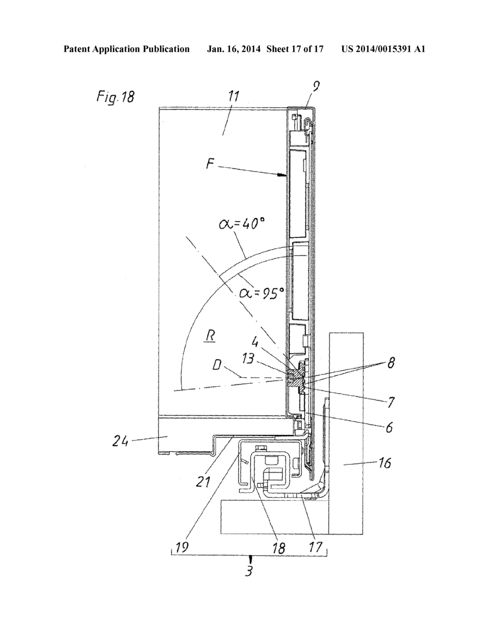 DRAWER FRAME HAVING A TILT ADJUSTMENT - diagram, schematic, and image 18