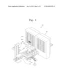 SOCKET FOR TESTING A SEMICONDUCTOR DEVICE AND TEST EQUIPMENT INCLUDING THE     SAME diagram and image