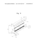 SOCKET FOR TESTING A SEMICONDUCTOR DEVICE AND TEST EQUIPMENT INCLUDING THE     SAME diagram and image