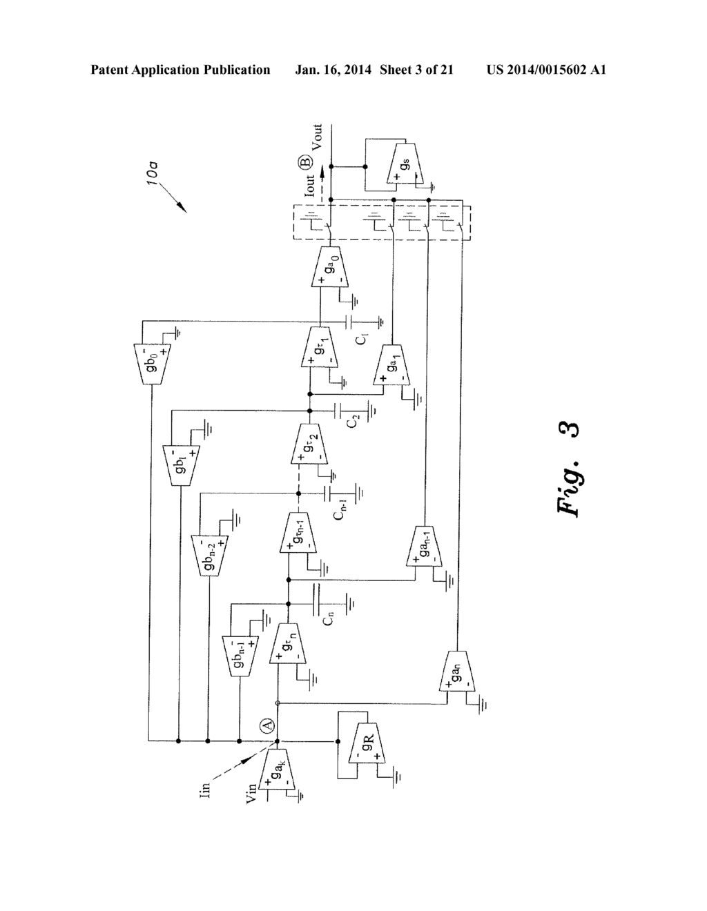 RECONFIGURABLE HIGH-ORDER INTEGRATED CIRCUIT FILTERS - diagram, schematic, and image 04