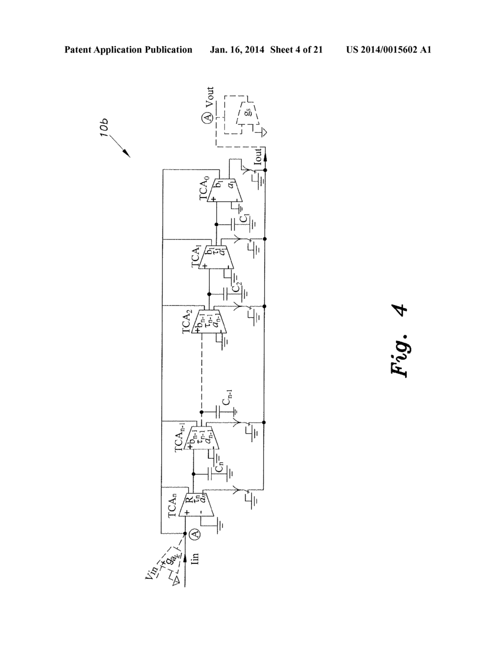 RECONFIGURABLE HIGH-ORDER INTEGRATED CIRCUIT FILTERS - diagram, schematic, and image 05