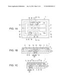 PIEZOELECTRIC DEVICE WITH A PACKAGE INCLUDING A CONVEX PART diagram and image