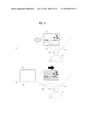 HEAD MOUNTED DISPLAY AND METHOD OF OUTPUTTING A CONTENT USING THE SAME IN     WHICH THE SAME IDENTICAL CONTENT IS DISPLAYED diagram and image