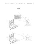 HEAD MOUNTED DISPLAY AND METHOD OF OUTPUTTING A CONTENT USING THE SAME IN     WHICH THE SAME IDENTICAL CONTENT IS DISPLAYED diagram and image