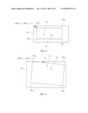 FRAME WITH SENSING FUNCTION AND TOUCH CONTROL METHOD diagram and image