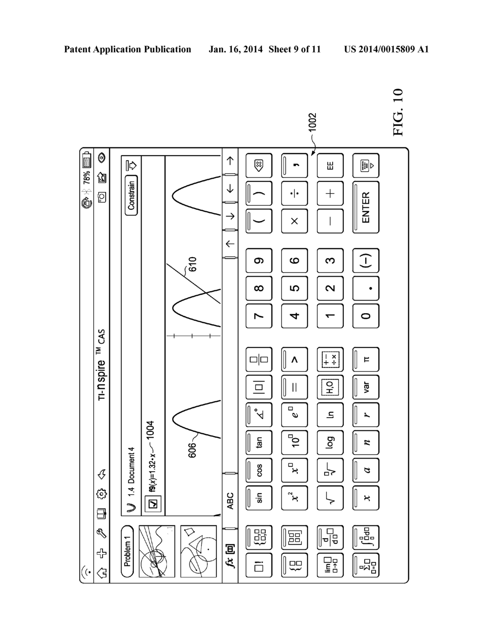 METHOD, SYSTEM AND COMPUTER PROGRAM PRODUCT FOR OPERATING A TOUCHSCREEN - diagram, schematic, and image 10