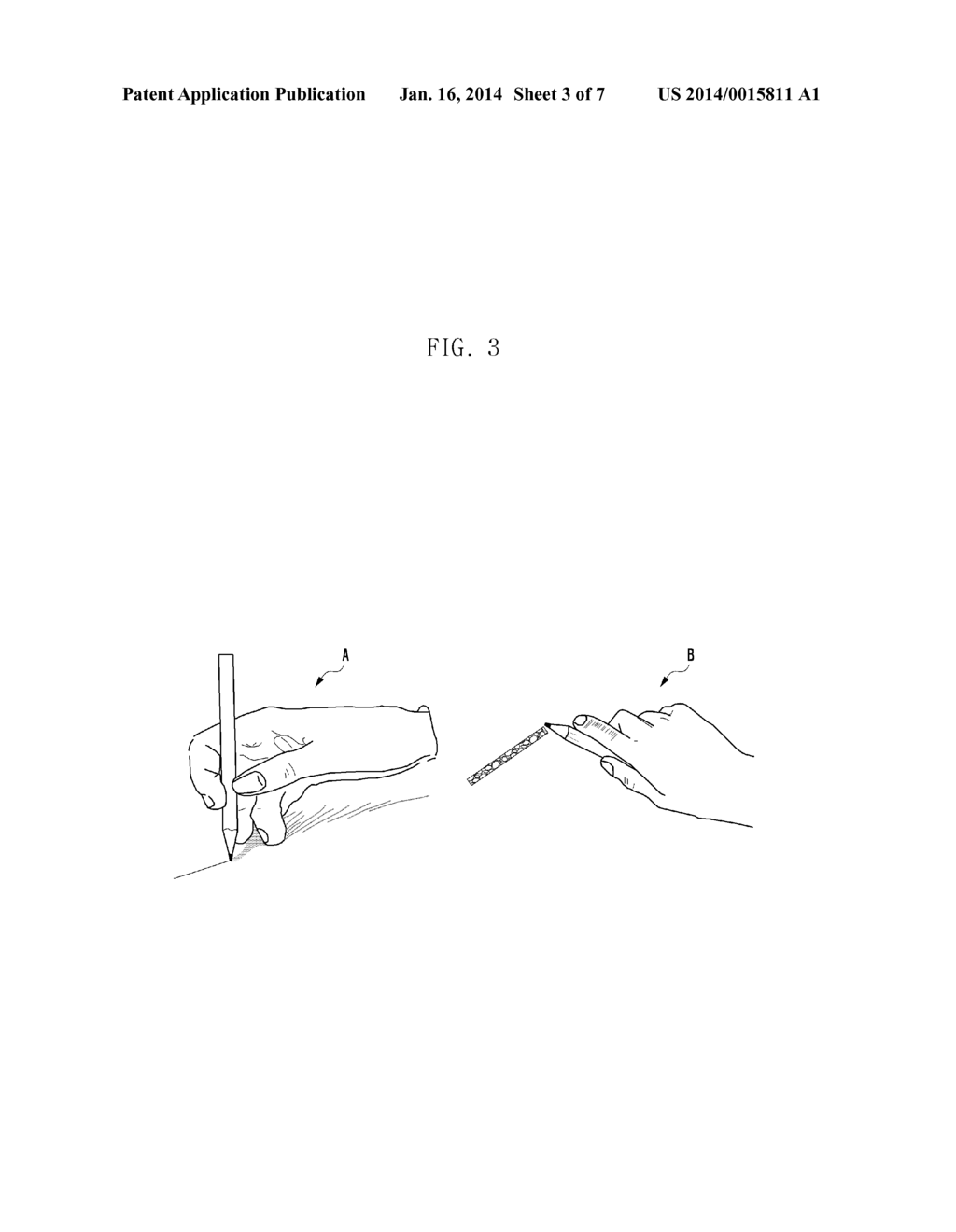 INPUT METHOD AND ELECTRONIC DEVICE USING PEN INPUT DEVICE - diagram, schematic, and image 04