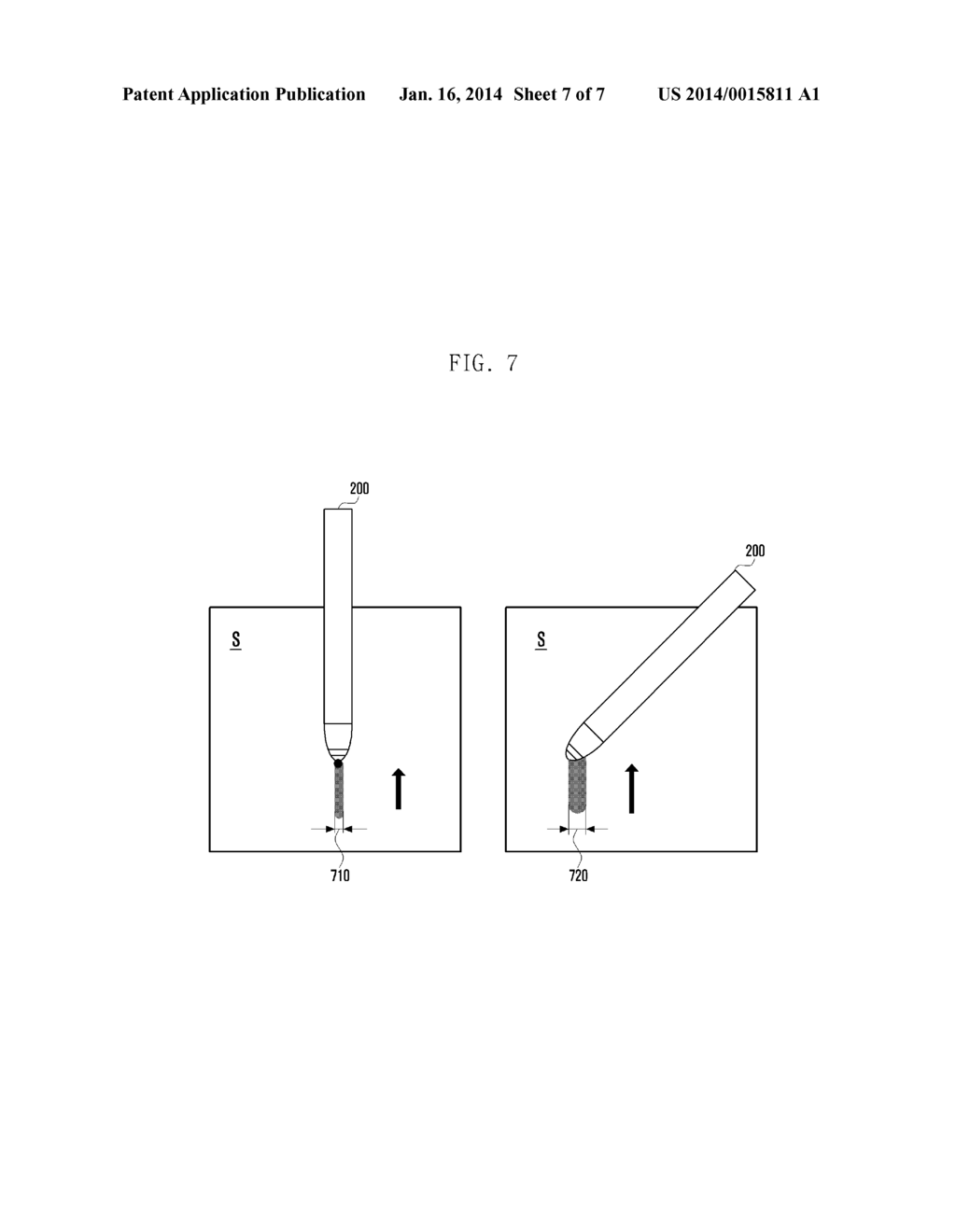 INPUT METHOD AND ELECTRONIC DEVICE USING PEN INPUT DEVICE - diagram, schematic, and image 08