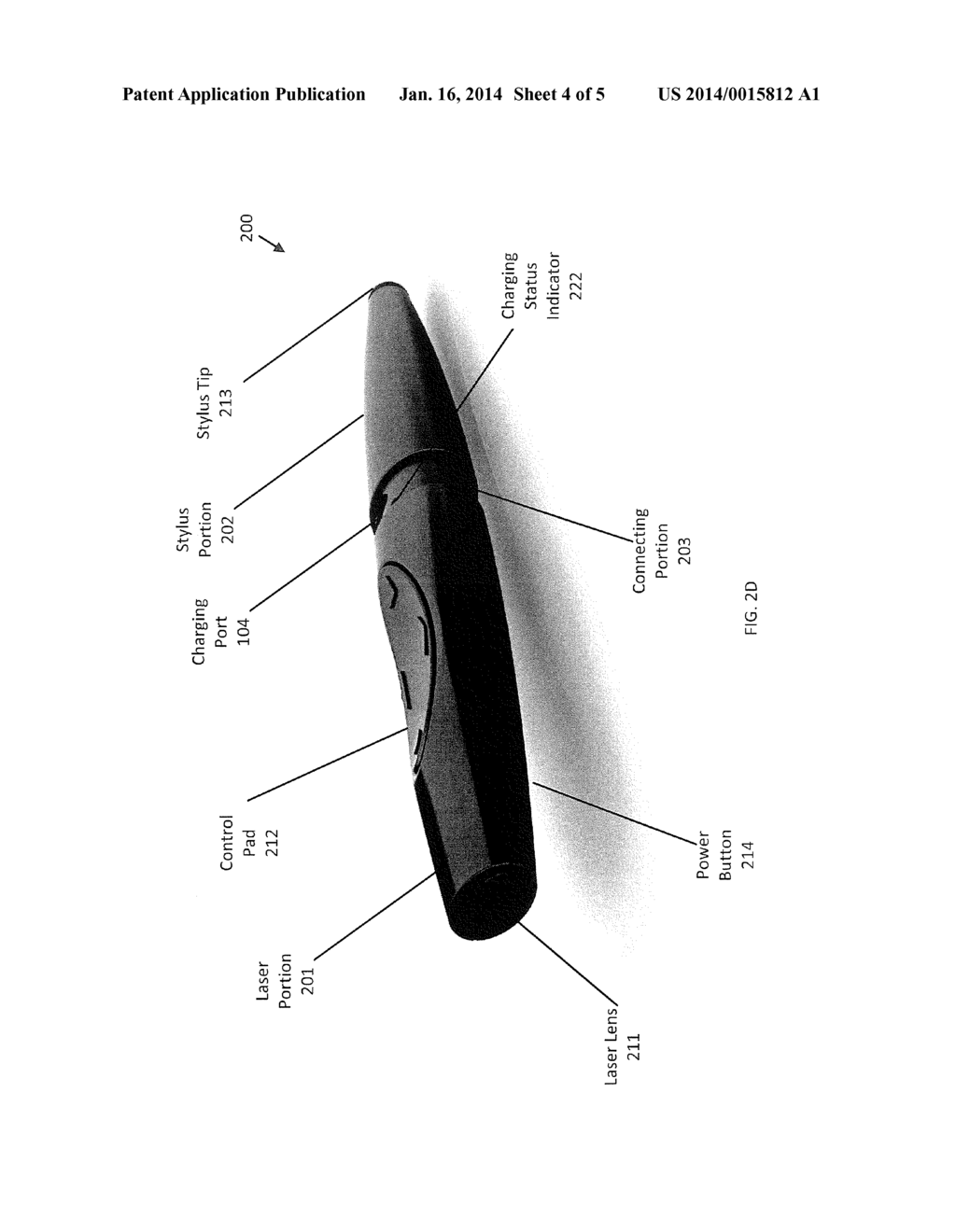 TABLET STYLUS WITH PRESENTATION INTERACTION FUNCTIONALITY - diagram, schematic, and image 05