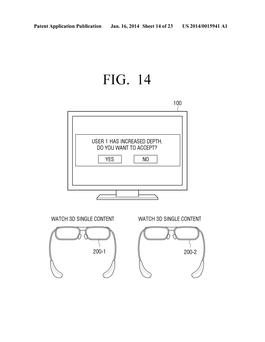 IMAGE DISPLAY APPARATUS, METHOD FOR DISPLAYING IMAGE AND GLASSES APPARATUS - diagram, schematic, and image 15