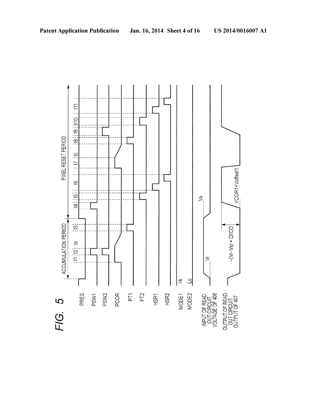 READOUT CIRCUIT, SOLID-STATE IMAGING APPARATUS, AND METHOD FOR DRIVING     READOUT CIRCUIT - diagram, schematic, and image 05