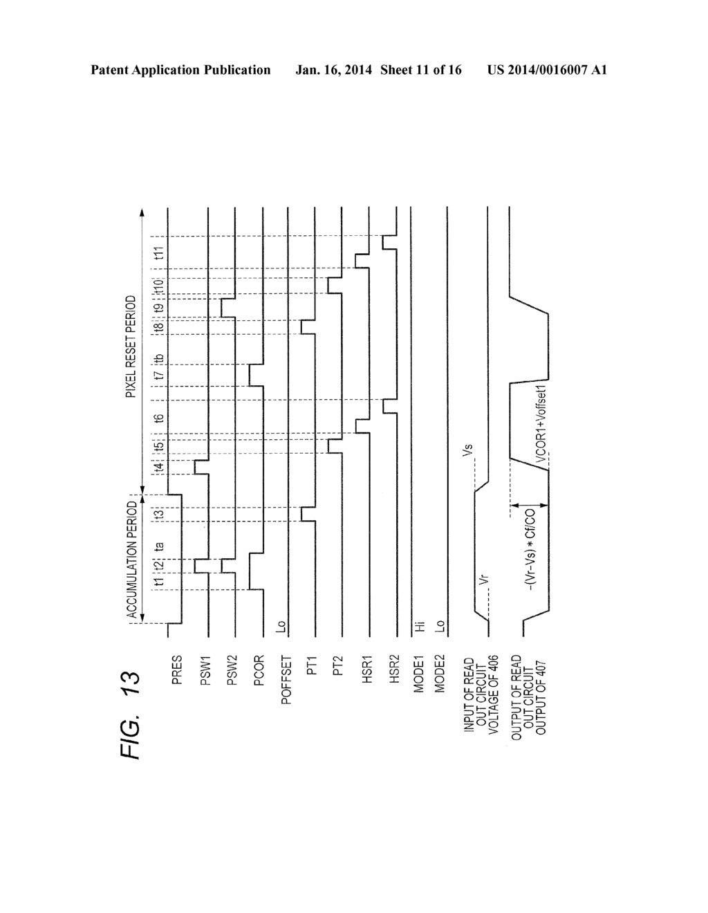 READOUT CIRCUIT, SOLID-STATE IMAGING APPARATUS, AND METHOD FOR DRIVING     READOUT CIRCUIT - diagram, schematic, and image 12