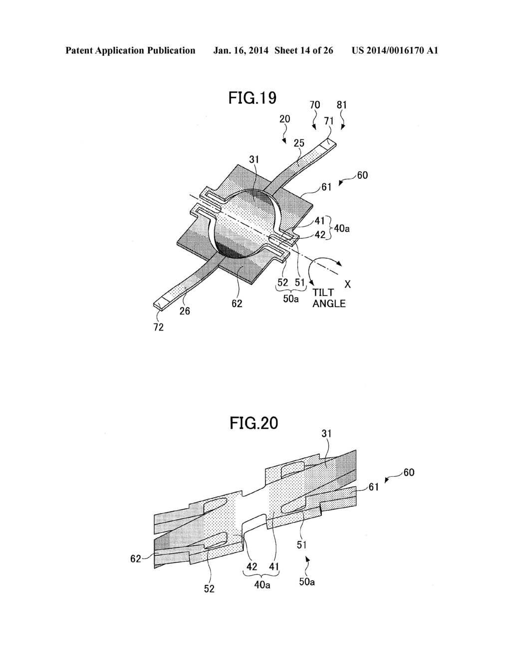 ACTUATOR AND OPTICAL SCANNING DEVICE USING ACTUATOR - diagram, schematic, and image 15