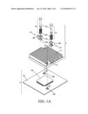 CIRCUIT BOARD AND HEAT DISSIPATION DEVICE THEREOF diagram and image