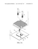 CIRCUIT BOARD AND HEAT DISSIPATION DEVICE THEREOF diagram and image