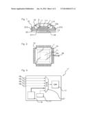 ELECTRONIC COMPONENT WITH HEAT-DISSIPATING PLATE  AND BOARD EMPLOYING SAID     COMPONENT diagram and image