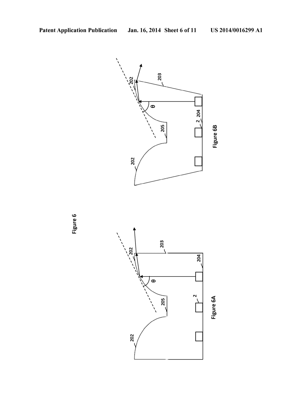 PHOTON ENHANCEMENT GUIDING STRUCTURES, DEVICES, AND METHODS FOR LIGHT     EMITTING DEVICES - diagram, schematic, and image 07