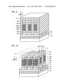 NON-VOLATILE SEMICONDUCTOR STORAGE DEVICE AND METHOD OF MANUFACTURING THE     SAME diagram and image