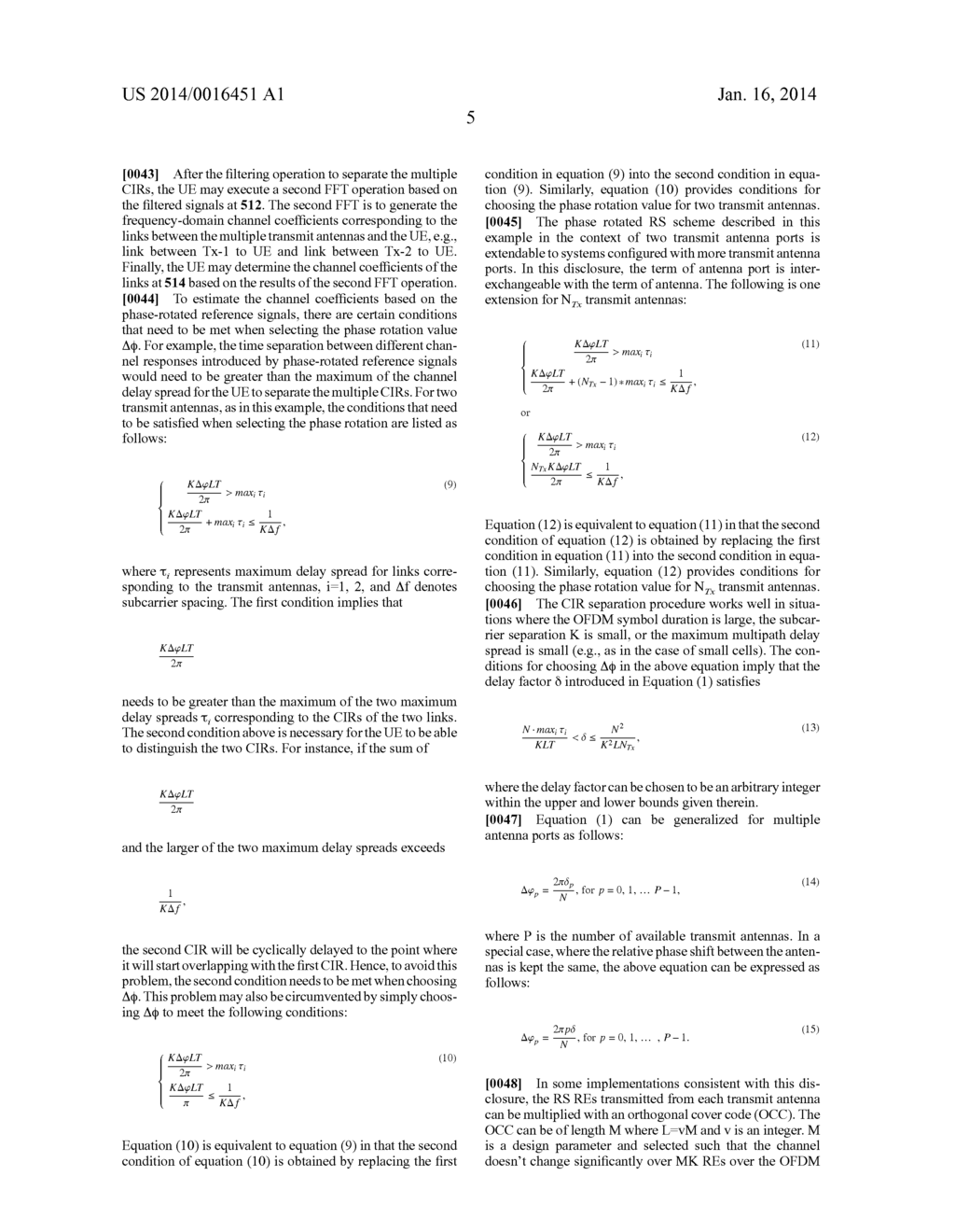 PHASE-ROTATED REFERENCE SIGNALS FOR MULTIPLE ANTENNAS - diagram, schematic, and image 16