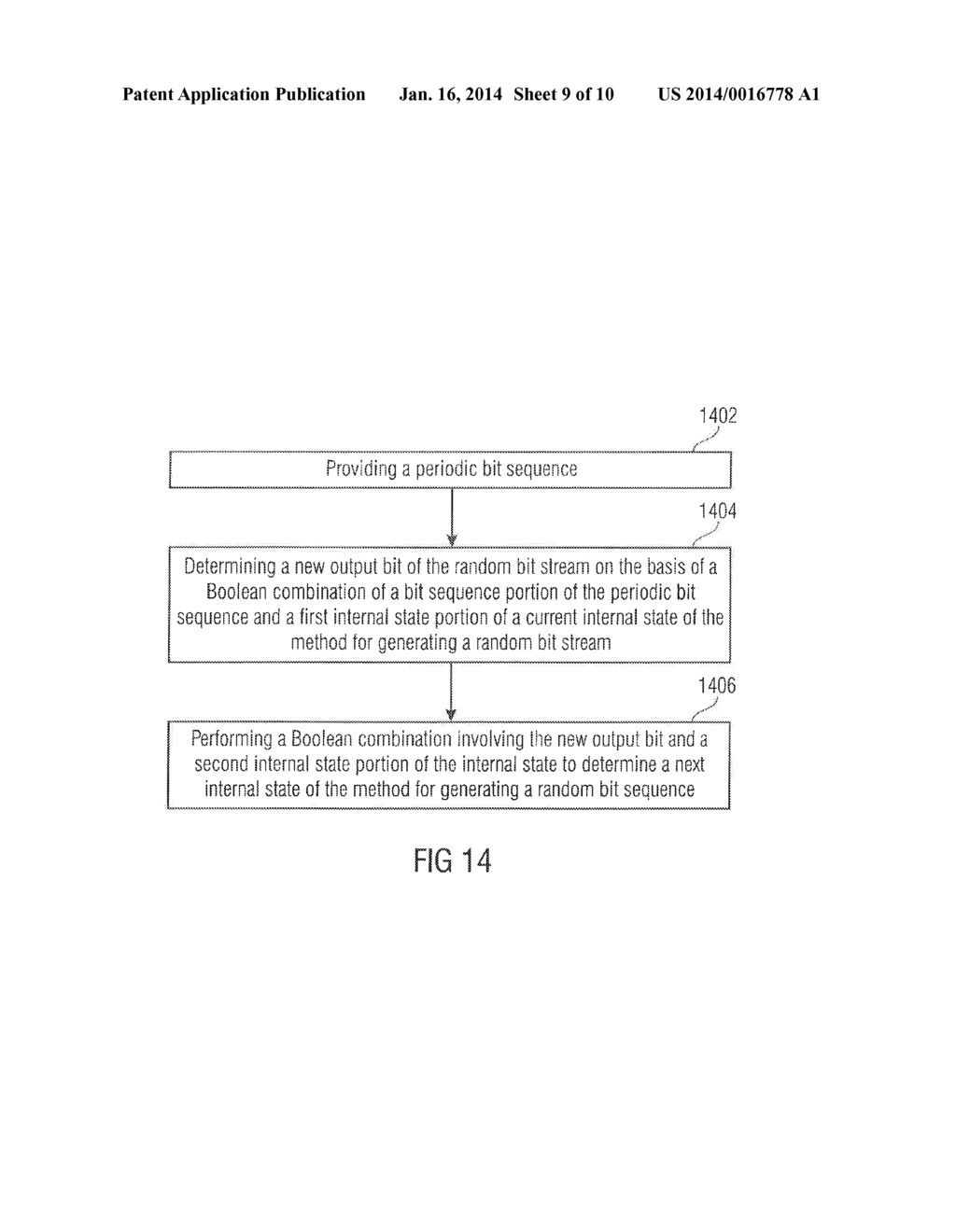 RANDOM BIT STREAM GENERATOR WITH GUARANTEED MINIMUM PERIOD - diagram, schematic, and image 10