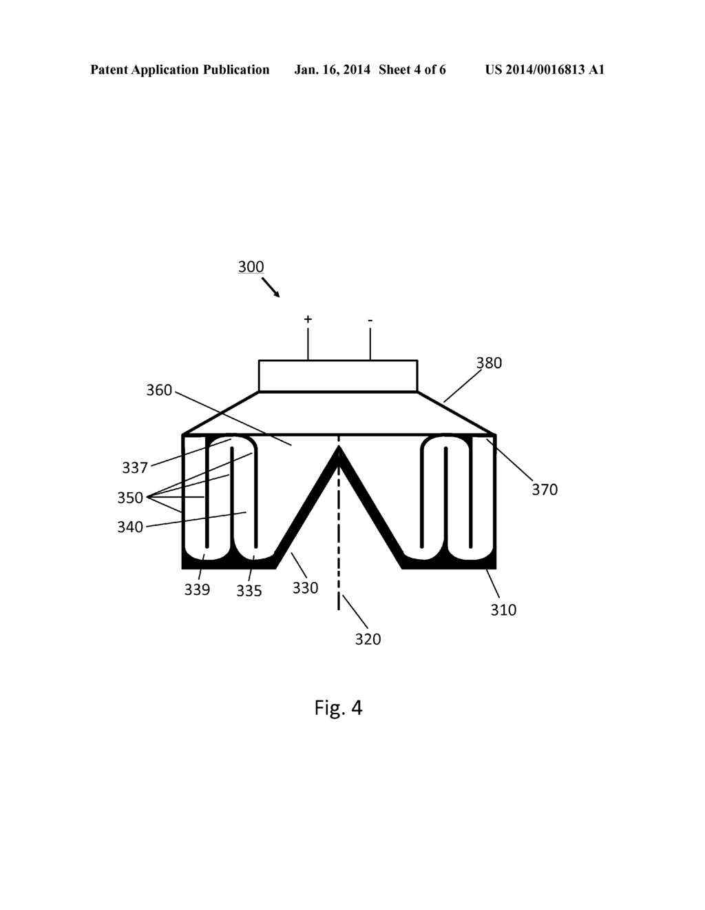 Life Safety Device with Folded Resonant Cavity for Low Frequency Alarm     Tones - diagram, schematic, and image 05