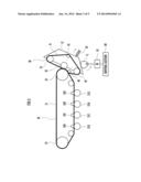 DISPLACEMENT MECHANISM FOR SECONDARY TRANSFER UNIT diagram and image