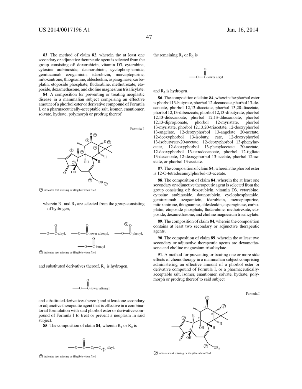 COMPOSITIONS AND METHODS OF USE OF PHORBOL ESTERS - diagram, schematic, and image 48