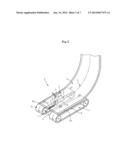 METHOD FOR CUTTING PLATE-LIKE GLASS, AND CUTTING DEVICE THEREFOR diagram and image