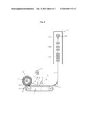 METHOD FOR CUTTING PLATE-LIKE GLASS, AND CUTTING DEVICE THEREFOR diagram and image