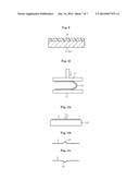 METHOD FOR CUTTING PLATE-LIKE GLASS, AND CUTTING DEVICE THEREFOR diagram and image