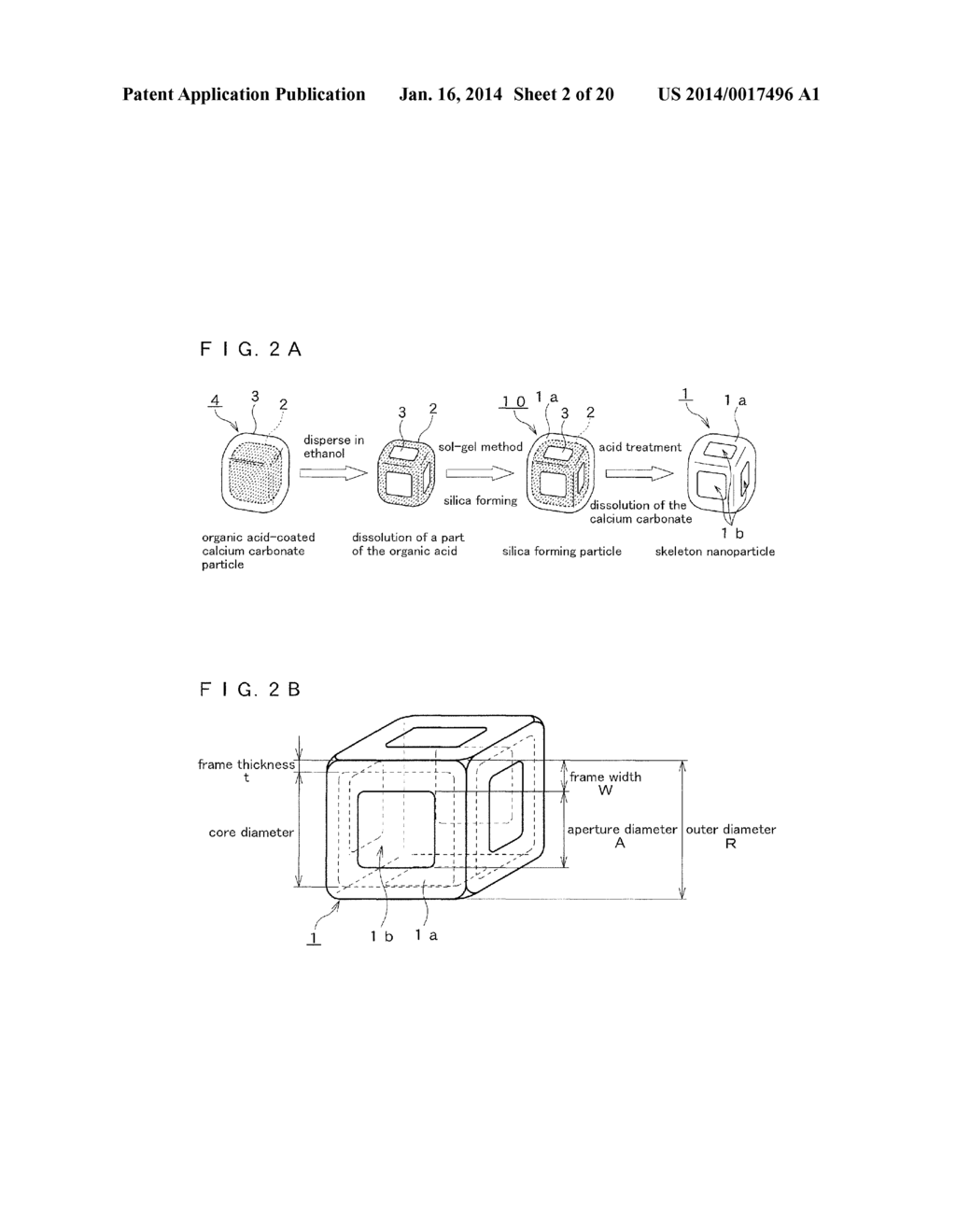 SKELETON NANOPARTICLES AND METHOD FOR MANUFACTURING THE SAME - diagram, schematic, and image 03