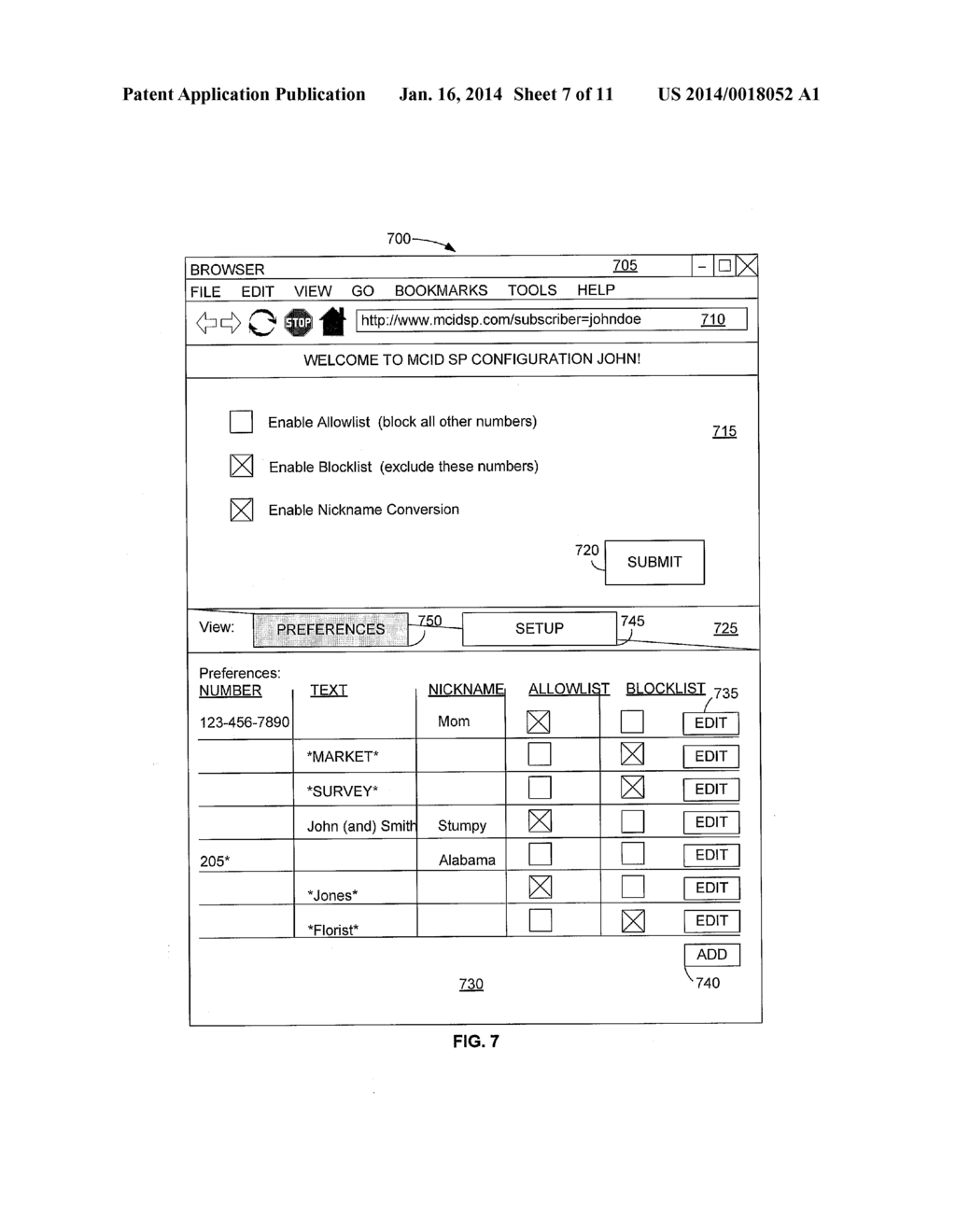 Location Based Caller Identification - diagram, schematic, and image 08