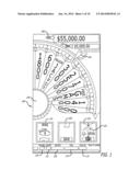 Gaming Device Using An Interactive Wheel Feature diagram and image