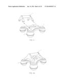 Rolling, multi-directional fitness device diagram and image