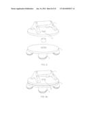 Rolling, multi-directional fitness device diagram and image