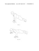 Rolling, multi-directional fitness device diagram and image