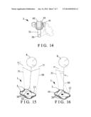 PIVOTAL PULLEY FOR EXERCISE MACHINE diagram and image