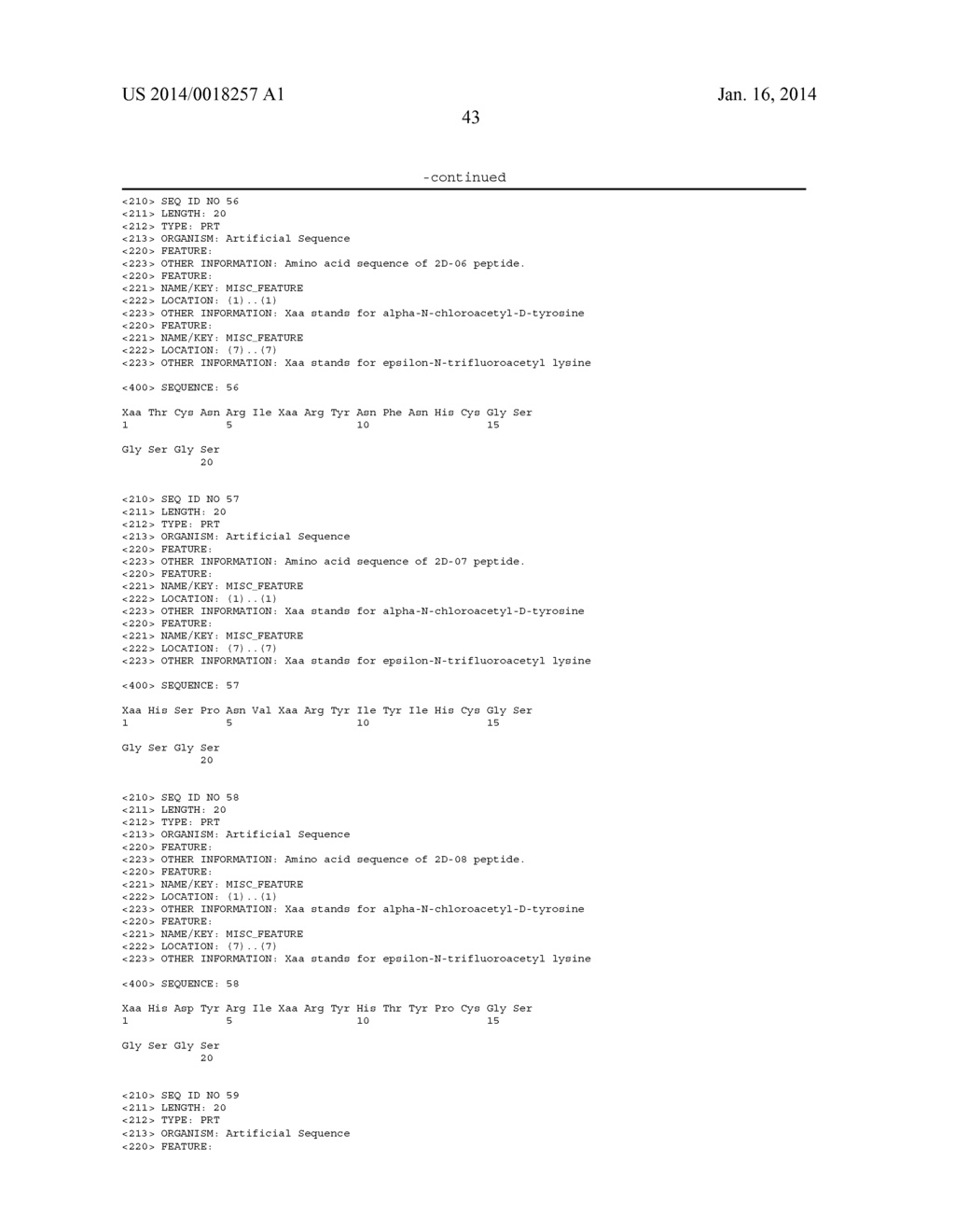 Peptide Library Production Method, Peptide Library, and Screening Method - diagram, schematic, and image 46