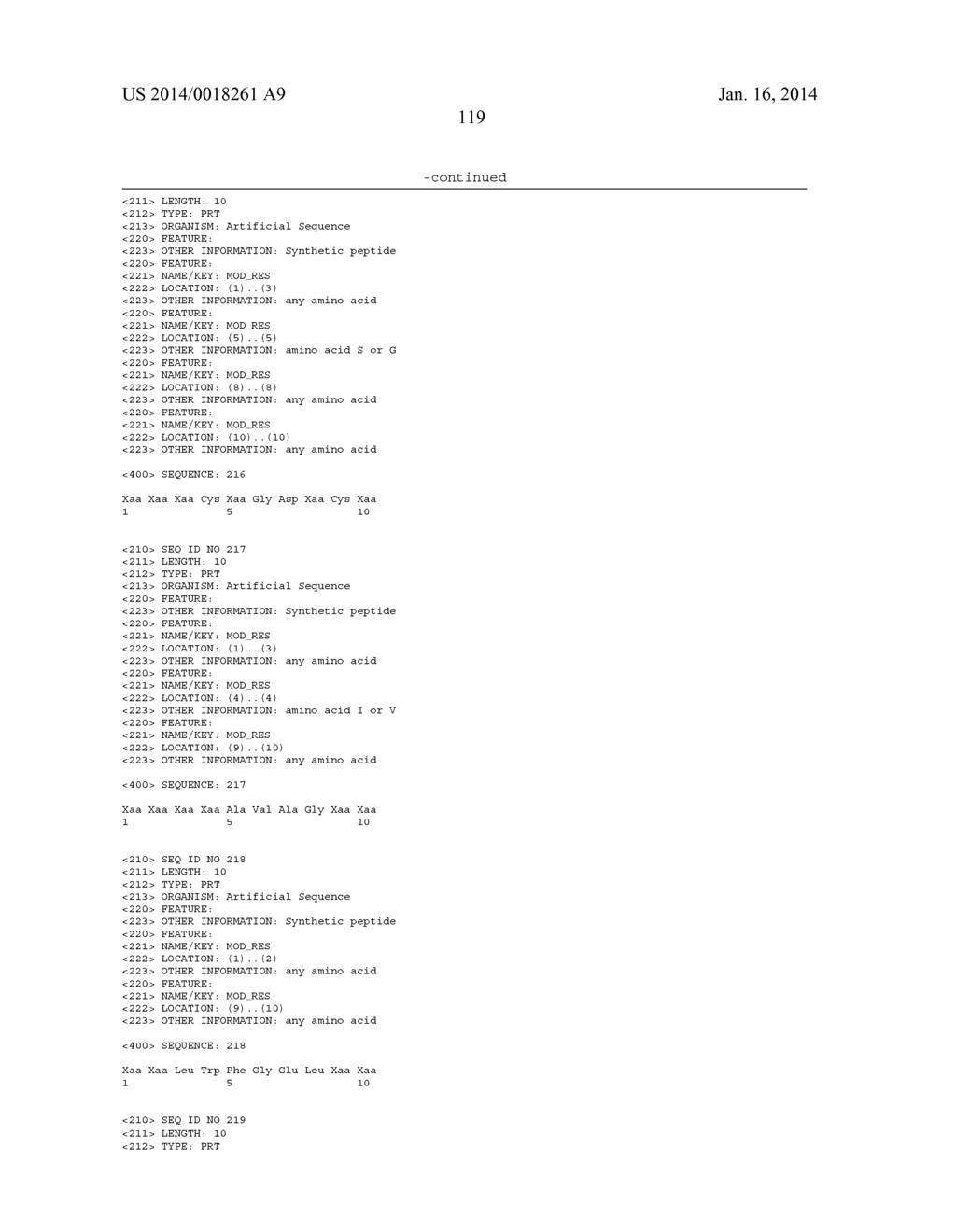 FOCUSED LIBRARIES OF GENETIC PACKAGES - diagram, schematic, and image 120