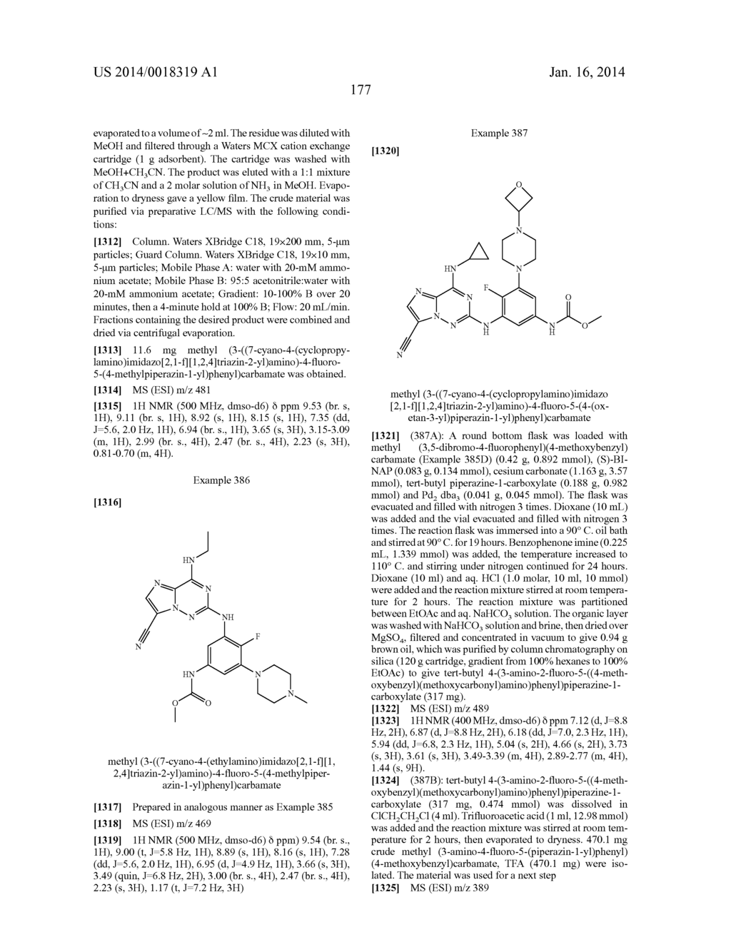 IMIDAZOTRIAZINECARBONITRILES USEFUL AS KINASE INHIBITORS - diagram, schematic, and image 178