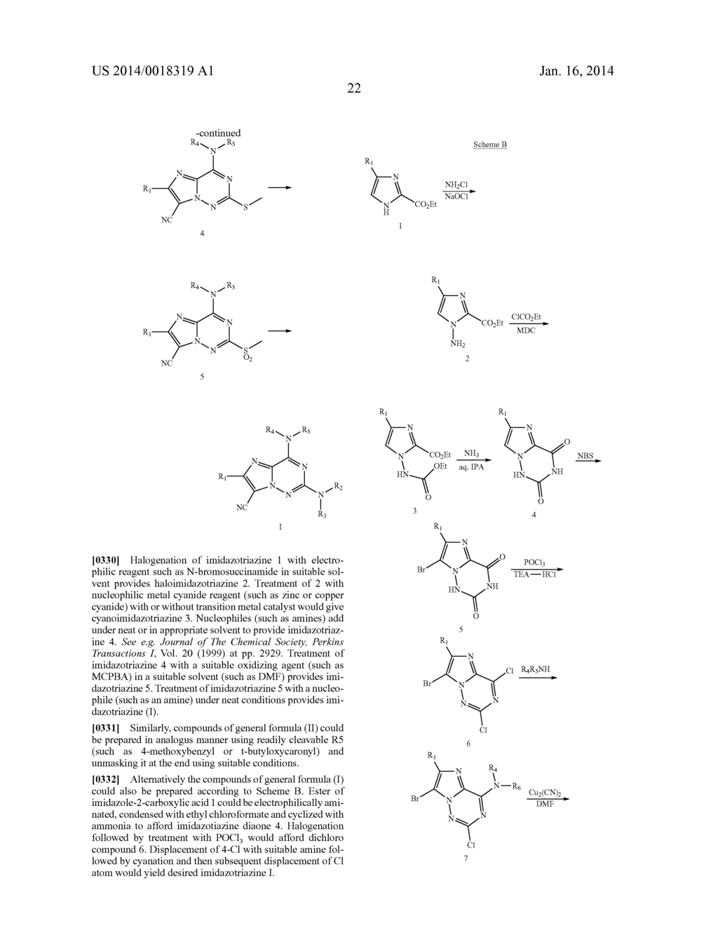 IMIDAZOTRIAZINECARBONITRILES USEFUL AS KINASE INHIBITORS - diagram, schematic, and image 23