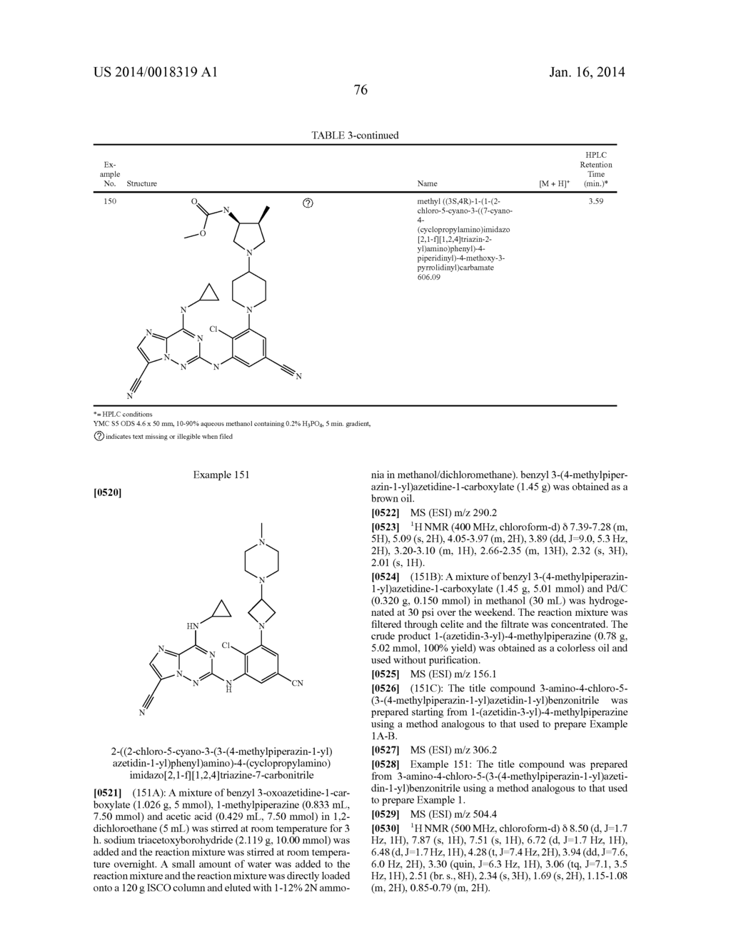 IMIDAZOTRIAZINECARBONITRILES USEFUL AS KINASE INHIBITORS - diagram, schematic, and image 77