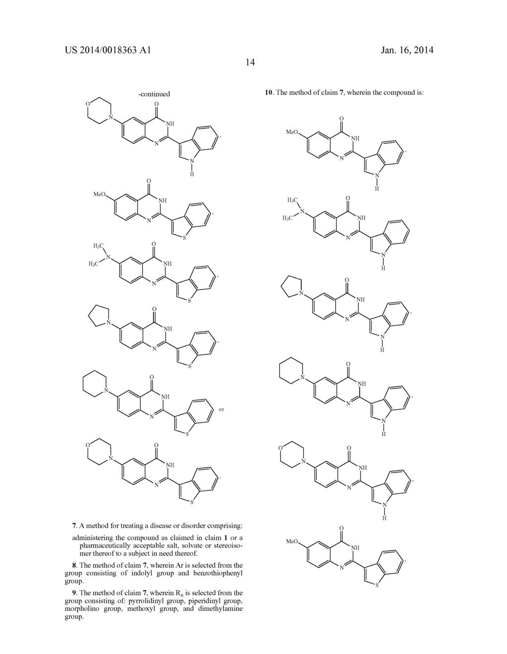 2-ARYL-4-QUINAZOLINONES AND THEIR PHARMACEUTICAL COMPOSITIONS - diagram, schematic, and image 17