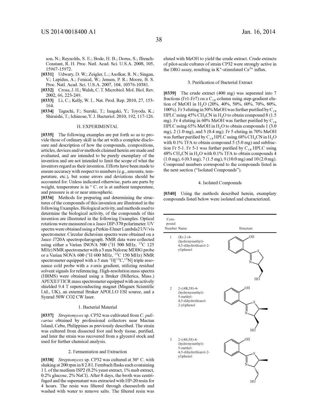 METHODS AND COMPOSITIONS RELATED TO NEUROACTIVE THIAZOLINE COMPOUNDS - diagram, schematic, and image 74