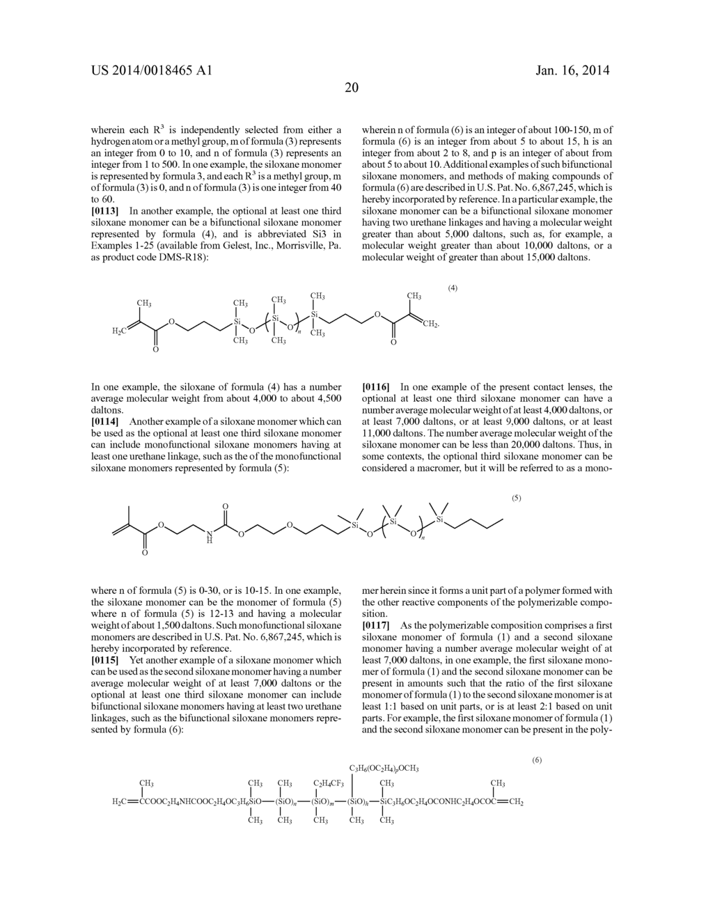 High Water Content Silicone Hydrogel Contact Lenses - diagram, schematic, and image 21